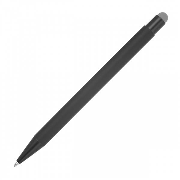 Długopis metalowy touch pen soft touch OHARA - szary