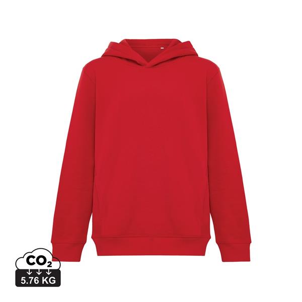 Dziecięca bluza z kapturem i kieszeniami Iqoniq Yengo z bawełny z recyklingu - T6404.029.1314