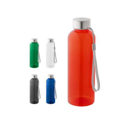 ENDERS M. Butelka PET z recyklingu (100% rPET) z błyszczącym, półprzezroczystym wykończeniem 600 ml