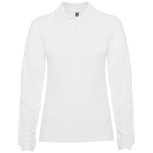 Estrella koszulka damska polo z długim rękawem 220 g/m2