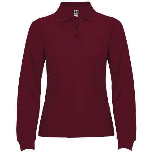 Estrella koszulka damska polo z długim rękawem 220 g/m2