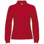 Estrella koszulka damska polo z długim rękawem 220 g/m2