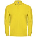 Estrella koszulka męska polo z długim rękawem 220 g/m2