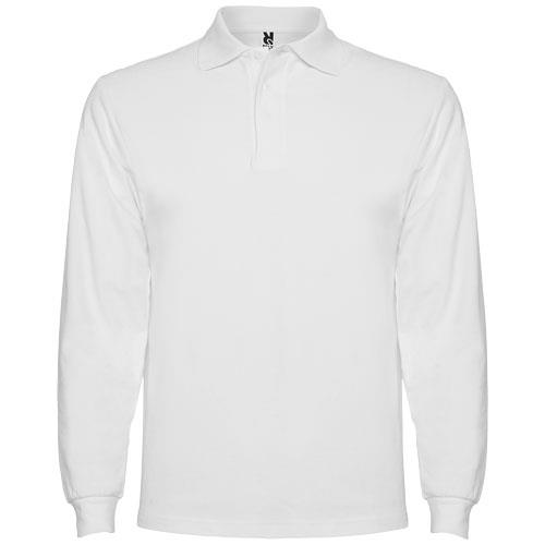 Estrella koszulka męska polo z długim rękawem 220 g/m2