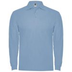 Estrella koszulka męska polo z długim rękawem 220 g/m2