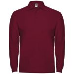 Estrella koszulka męska polo z długim rękawem 220 g/m2