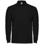 Estrella koszulka męska polo z długim rękawem 220 g/m2