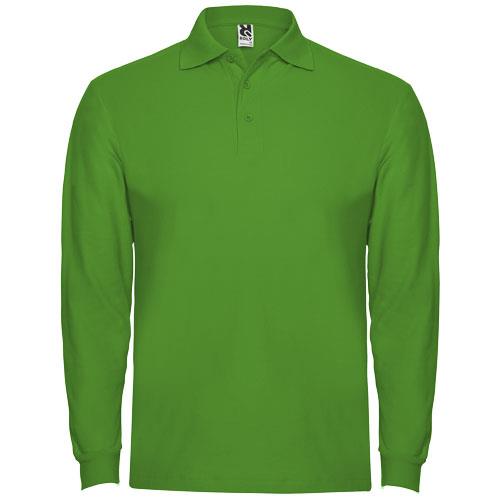 Estrella koszulka męska polo z długim rękawem 220 g/m2
