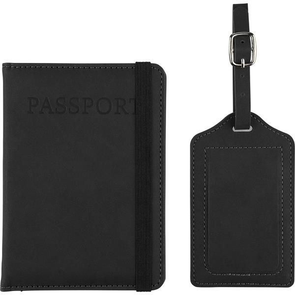 Etui do paszportu, zawieszka do bagażu - VB183-03