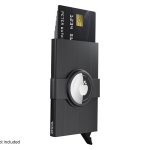 Etui na karty kredytowe RFID z uchwytem na Airtag 216315501 - czarny