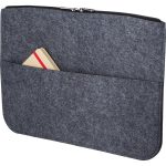 Etui na laptopa 14" z filcu RPET, teczka na dokumenty - V1256-19