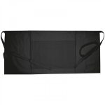 Fartuch kelnerski KOLDBY 160g/m2 - czarny