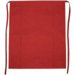 Fartuch kelnerski MJOLDEN 160g/m2 - czerwony