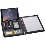 Folder A4 z power bankiem 5000 mAh ELDA - szary