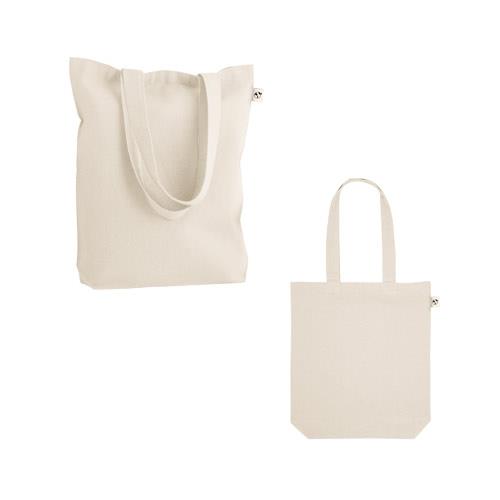 GIRONA. Torba z bawełny (50%), bawełny z recyklingu (30%) i poliester (20% rPET) (220 g/ m2)