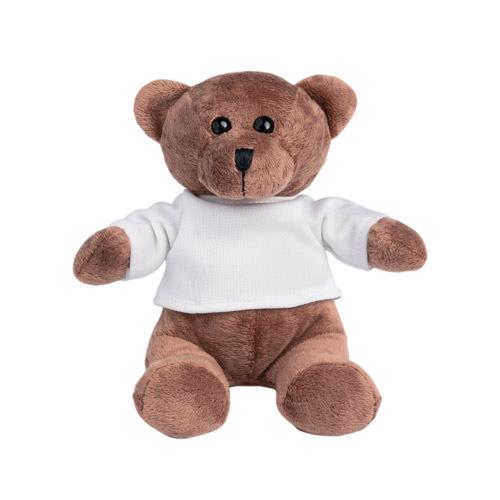 GRIZZLY. Pluszowa zabawka miś w koszulce