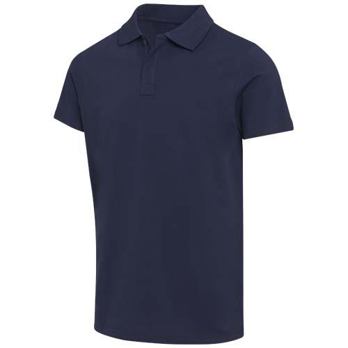 Graphite organiczna koszulka polo unisex o gramaturze 180 g/m2, z krótkim rękawem i certyfikatem OCS