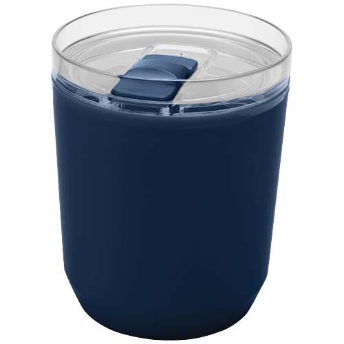 Hudson kubek z podwójnymi ściankami o pojemności 180 ml wykonany z tworzyw sztucznych pochodzących z recyklingu