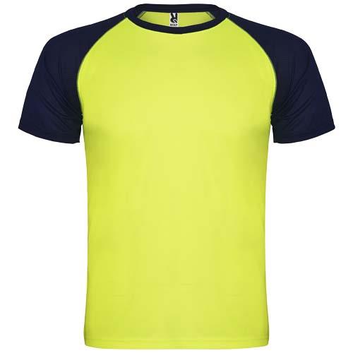 Indianapolis sportowa koszulka unisex z krótkim rękawem 140 g/m2