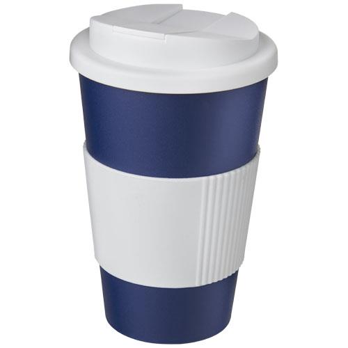 Kubek Americano® 350 ml z uchwytem i pokrywką chroniącą przed rozlaniem