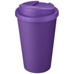 Kubek Americano® Eco z recyklingu o pojemności 350 ml z pokrywą odporną na zalanie