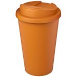 Kubek Americano® Eco z recyklingu o pojemności 350 ml z pokrywą odporną na zalanie