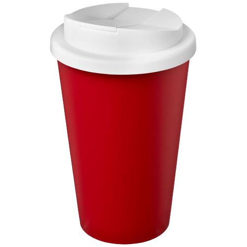 Kubek Americano® Eco z recyklingu o pojemności 350 ml z pokrywą odporną na zalanie