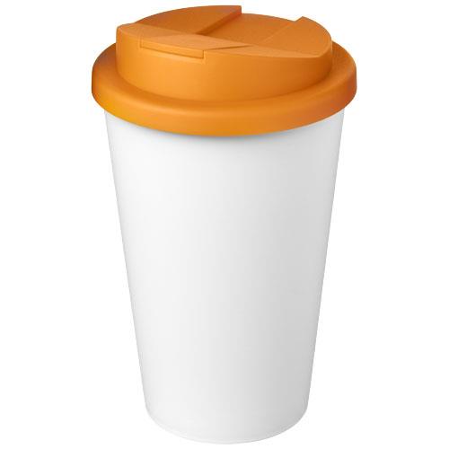Kubek Americano® Eco z recyklingu o pojemności 350 ml z pokrywą odporną na zalanie