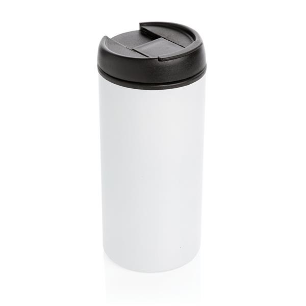 Kubek podróżny 300 ml Metro ze stali nierdzewnej z recyklingu - P435.043