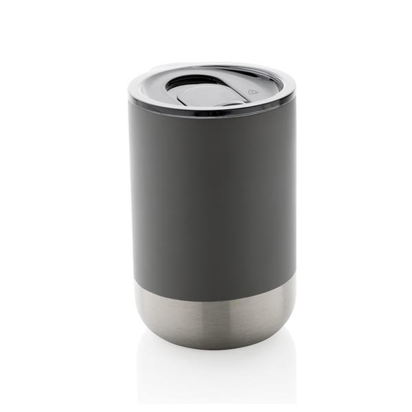 Kubek termiczny 360 ml, stal nierdzewna z recyklingu - P433.062