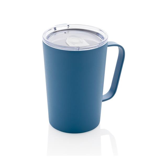 Kubek termiczny 420 ml, stal nierdzewna z recyklingu - P433.055