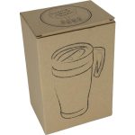 Kubek termiczny plastikowy FORT WORTH 400 ml - szary