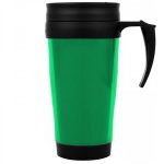 Kubek termiczny plastikowy FORT WORTH 400 ml - zielony