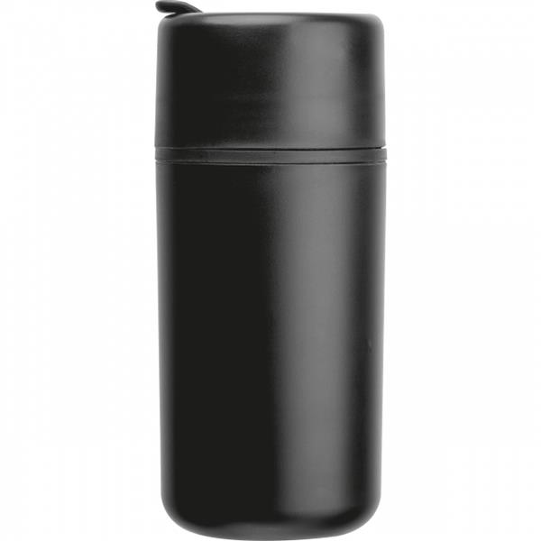 Kubek z podwójnymi ściankami GENOA 500 ml - czarny