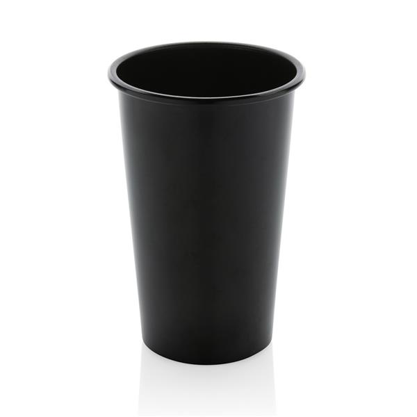 Lekki kubek podróżny 450 ml Alo, aluminium z recyklingu - P437.201