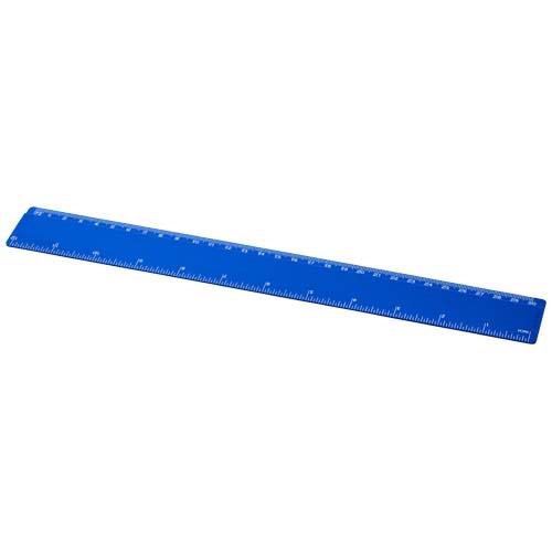 Linijka Renzo o długości 30 cm wykonana z tworzywa sztucznego