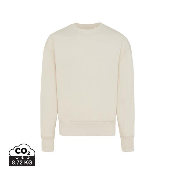 Luźna bluza z bawełny z recyklingu Iqoniq Kruger - T9302.018.XXXL