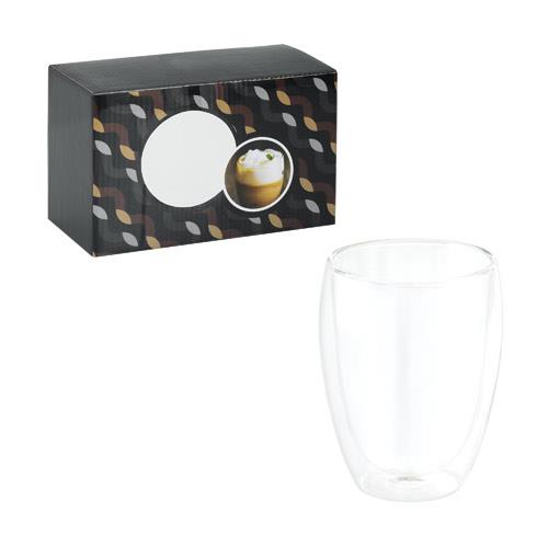 MACHIATO DUO. Zestaw 2 szklanych kubków izotermicznych