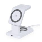 Magnetyczna ładowarka bezprzewodowa 15W, 3 w 1, stojak na telefon - V1351-02
