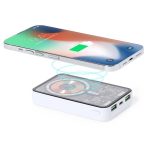 Magnetyczny bezprzewodowy power bank 5000 mAh, ładowarka bezprzewodowa 15W - V1335-02