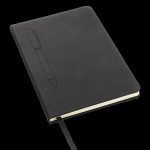 Magnetyczny notes z długopisem 124715101 - czarny