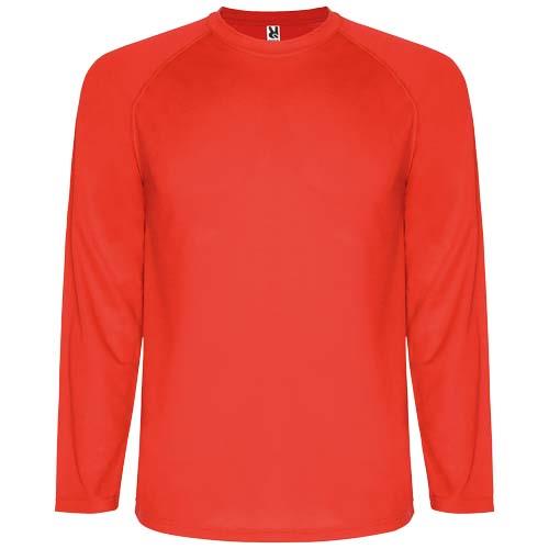 Męska koszulka sportowa Montecarlo z długim rękawem 150 g/m2