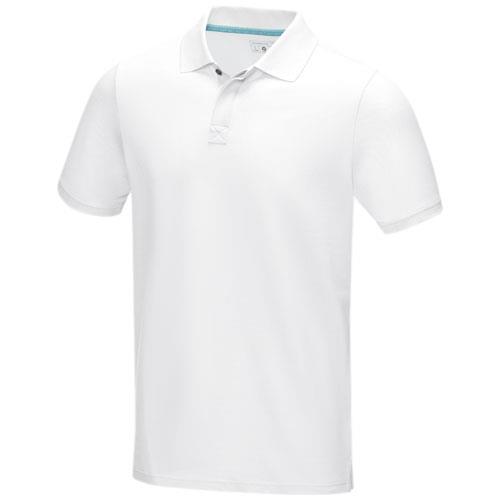 Męska organiczna koszulka polo Graphite