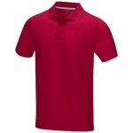 Męska organiczna koszulka polo Graphite