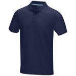 Męska organiczna koszulka polo Graphite