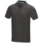 Męska organiczna koszulka polo Graphite