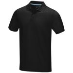 Męska organiczna koszulka polo Graphite