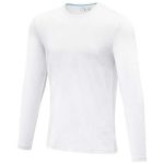 Męski T-shirt organiczny Ponoka z długim rękawem
