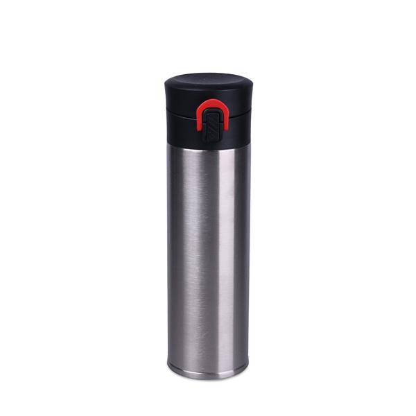 Meteor 320ml stalowy/czarny