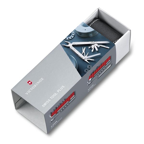 NARZĘDZIE SWISS TOOL X PLUS RATCHET - 39 narzędzi Victorinox - szary